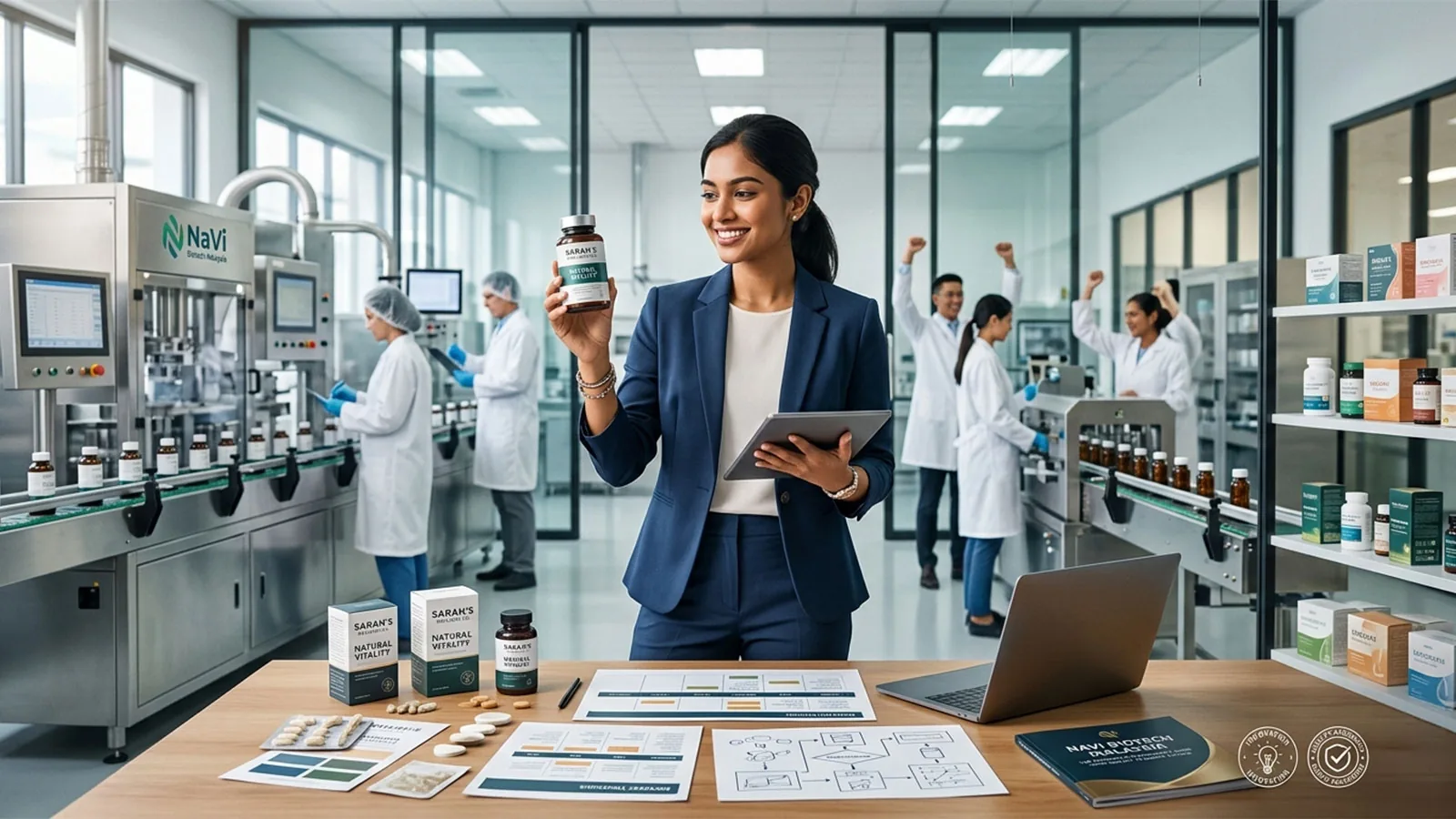 NaViBiotech guide how to start supplement brand photo