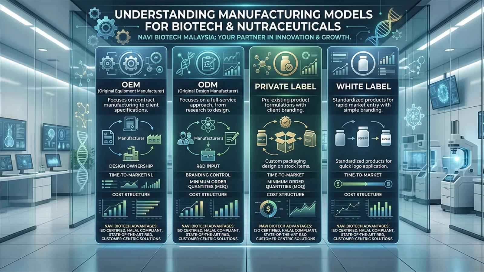 NaViBiotech guide oem vs odm private label photo