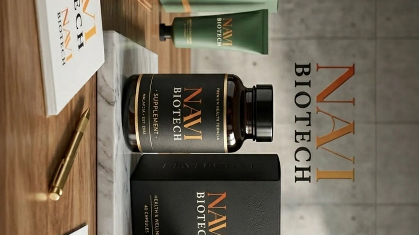 NaViBiotech packaging design photo